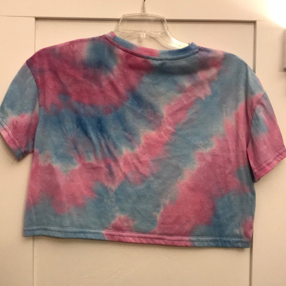 Shein crop tie dye tee shirt - Picture 3 of 3